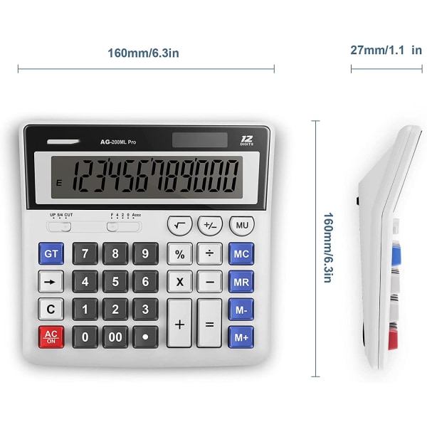 Lommeregner, Standardfunktion Lommeregnere til skrivebord, Basic