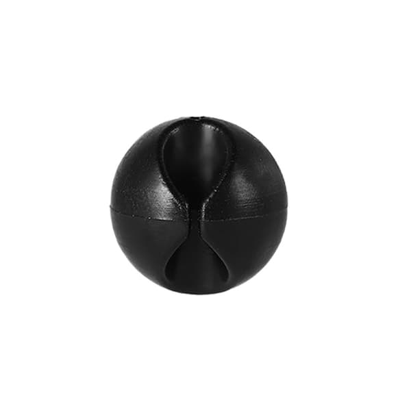 9-delad Desktop Cable Organizer Wire Organizer Sladdhållare Kabelklämmor 63