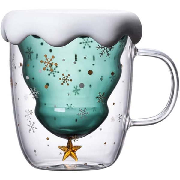Sødt krus julekaffekrus, tekopp, mælkekrus glas