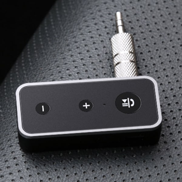 Bärbar trådlös Bluetooth aux-adapter, Audio Car Kit-mottagare