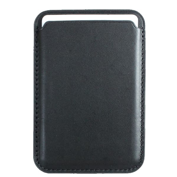 2 stk sort til Magsafe-pung kompatibel med iPhone 13/14 Mini/Plus/Pro/Max, RFID-kortholder med MagSafe-magnet