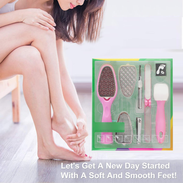 Fotrasp Fotfil og Callus Remover. Fotpleie Pedikyr