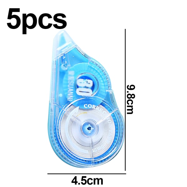 Korrigerende tape-sletning, til skolekontorartikler, håndværk,