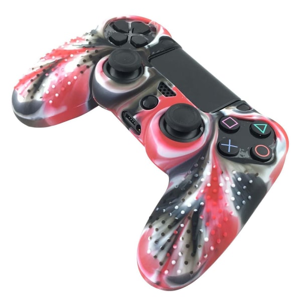 PS4 Controller Skin Grip Cover Case Set Protective Soft