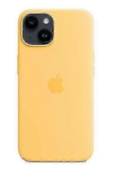 Silicone Case Compatible with iPhone 14 - Soft Touch, Shockproof, Slim Protective Case Sunglow Sunglow