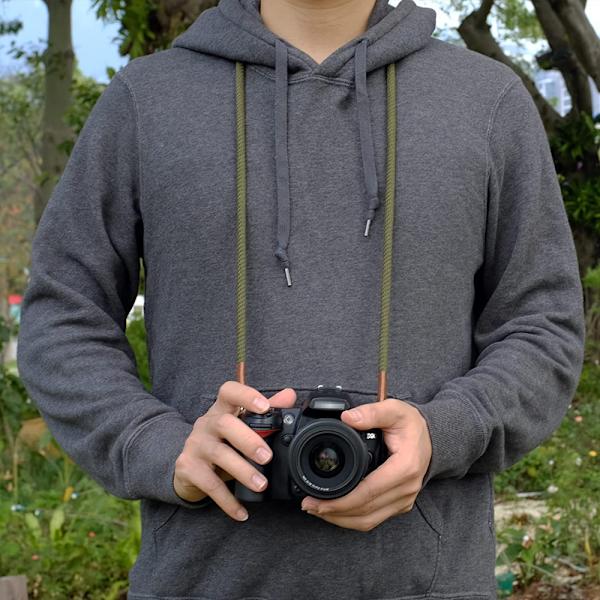 105 cm kamerarem - klätterrep i nylon för DSLR/mikroskop