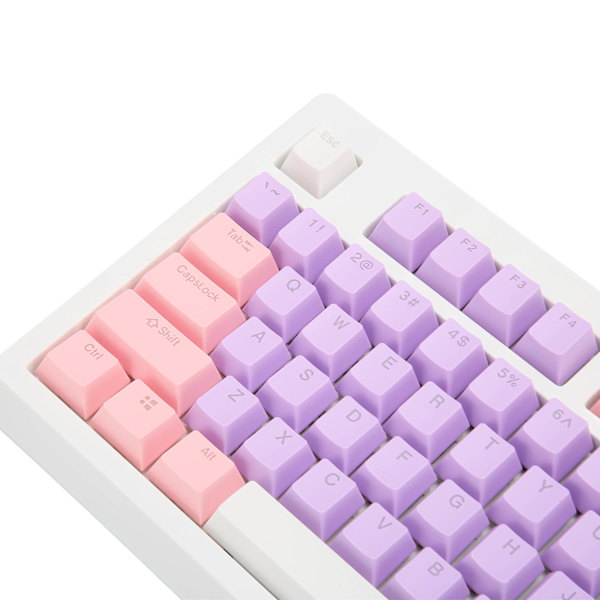 Gaming-tastatur USB kablet 3-modus tilkobling 16 lyseffekter Hot Swappable mekanisk tastatur for datamaskin