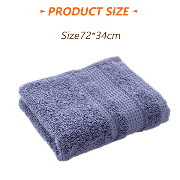 2-pack handdukar Handduk, badlakan, ansiktshandduk, gäst handduk, duschhandduk, 34 x 72 cm, bomull