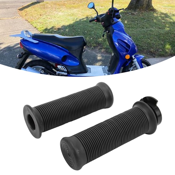 1 Par 22mm Motorsykkel Gasshåndtak Komfortabel Passform for Scooter GY6 50cc 80cc 125c 150cc Svart