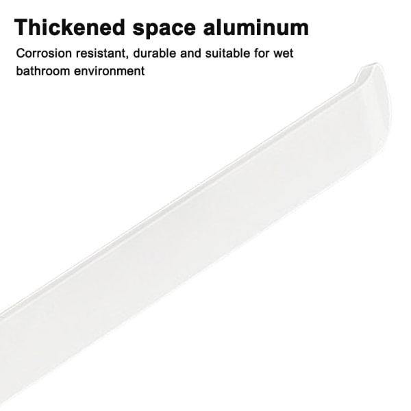 Holder Veggfeste Kjøkkenpapirhåndklestativ Aluminium Matt