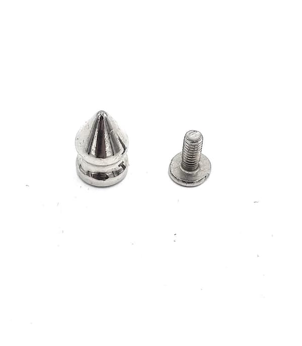 Spike løse nitter 40 stk Silver silver
