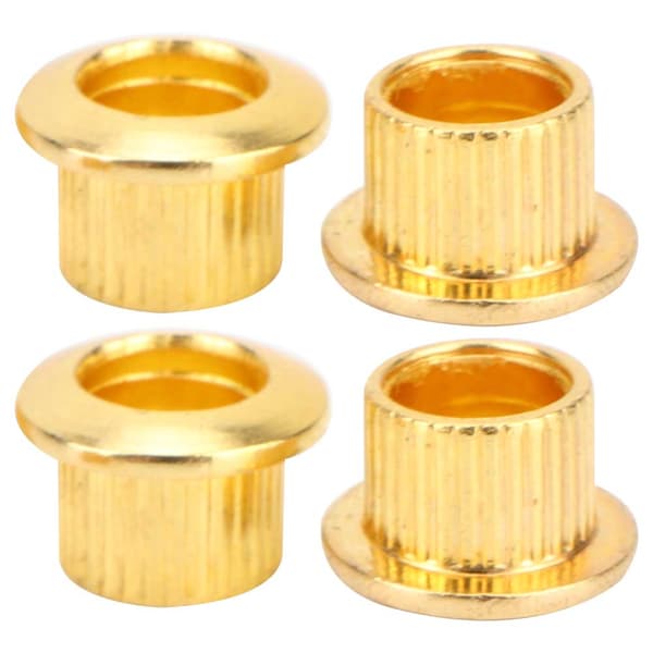 2L 2R Guld Ukulele Stemmepinde Låsende Stemmemaskiner Med Hvide Knapper