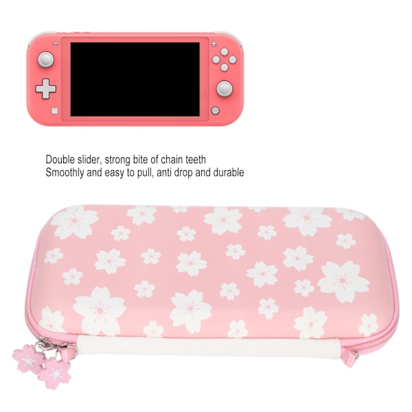 Förvaringsväska för Spelkonsol Sakura Girl Rosa Portabel Spelkonsol Skydd Förvaringsväska för Switch LiteSwitch