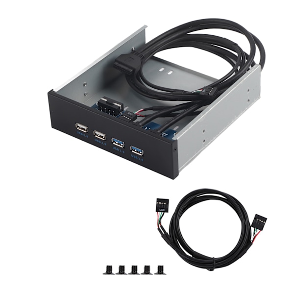 2 Port USB3.0 + 2 Port USB2.0 HUB Expansionsfloppy Drive Frontpanel