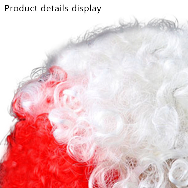 2 st National Flag Short Curly Wig 2022 VM Short Curly