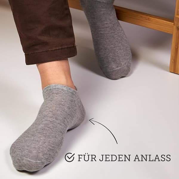 12 par bomuldsstrømper, unisex