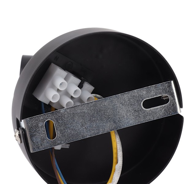 Moderne væglampe E26 E27 Jern Justerbar Vægmounted Lampe Lysarmatur Sæt til Soveværelse Stue 85 til 265V Mat Sort