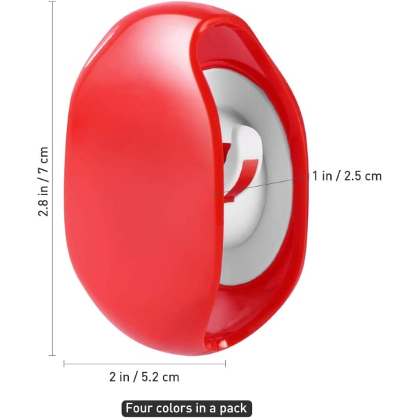 4 pakkauksen automaattinen rullakuulokekaapelin käämitys kuulokepidike, sisäänvedettävä johdon organizer USB kaapeleille, kuulokekaapelille, tiedonlataukselle