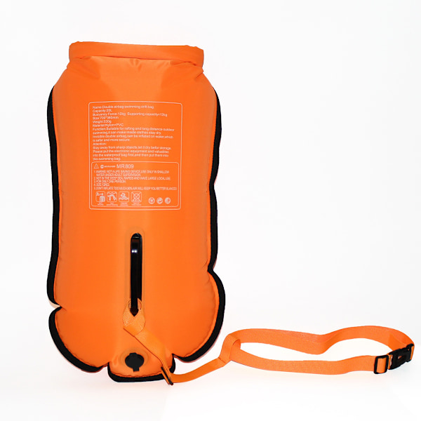 1 st - Simningsboj Vattentät Väska (Orange)
