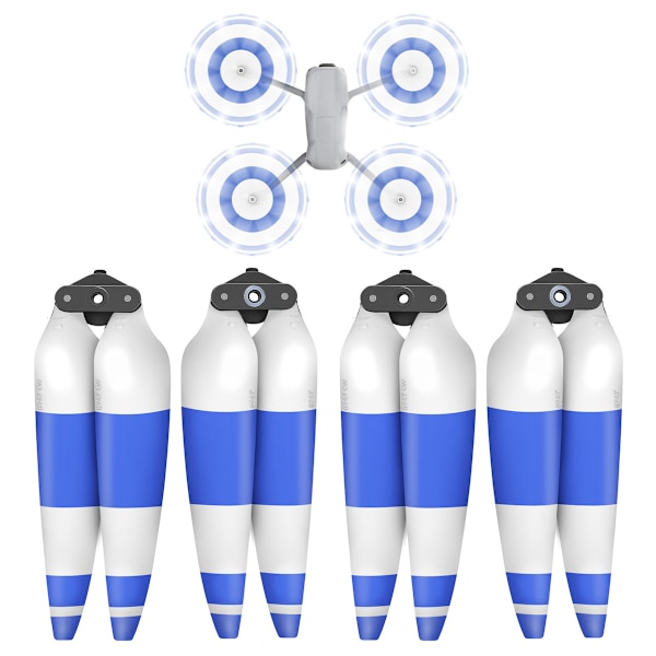 Ljudlösa propellrar för DJI Air 3 kameradrönare RC fjärrkontroll Quadcopter snabbkoppling