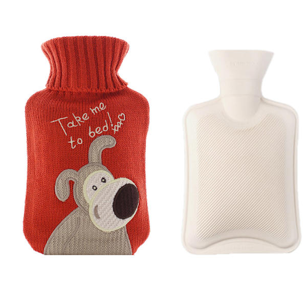 Varmvattenflaska, vattenpåfyllning, varmvattenpåse, 1000 ml