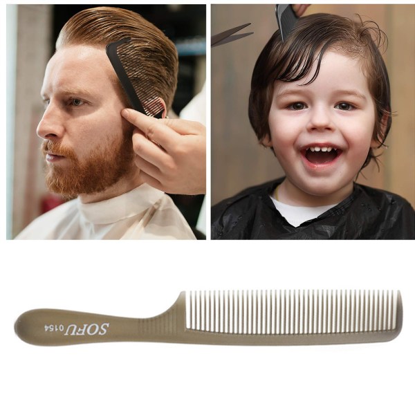Flat Top Clipper Kam Hårklipp Kammer Flott for Clipper-kutt