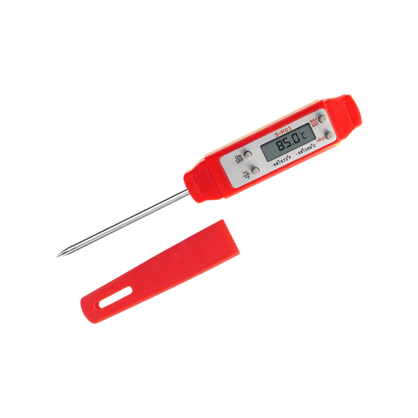 Kötttermometer Vattentät Direktläsning Mattermometer