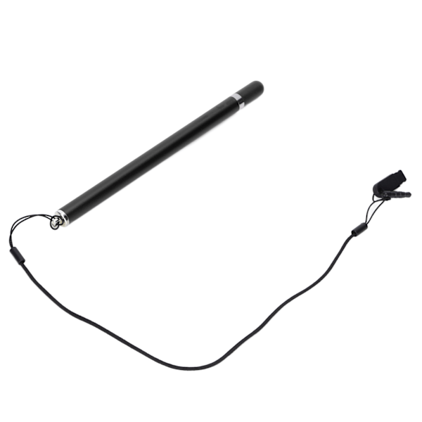 Kapacitiv stylus med høj følsomhed, bærbar, universel, digital mobiltelefon, tablet, touch pen, sort