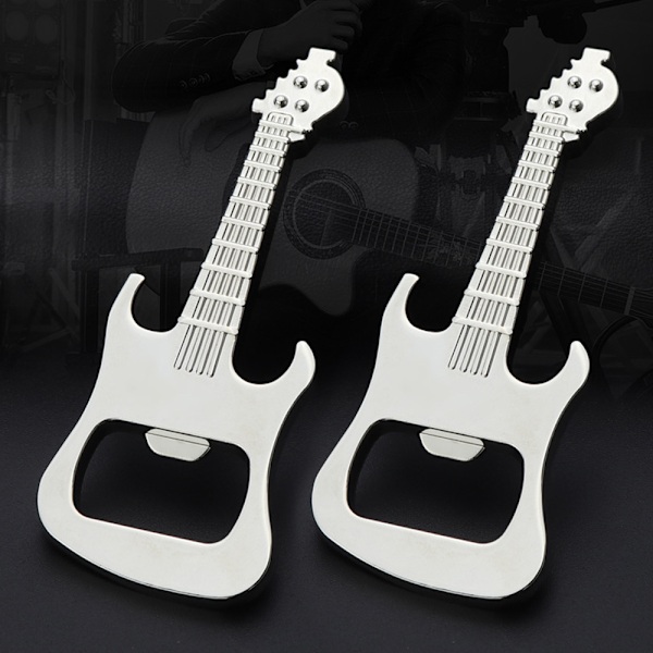 Ölflaskegitarr Flasköppnare Dryckesflasköppnare Kökstillbehör