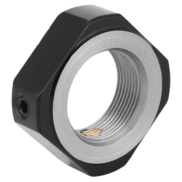 Högprecisions Inbyggda Mässingsplatta Metall Lås Mutter för Kullagertillbehör (M17x1mm)