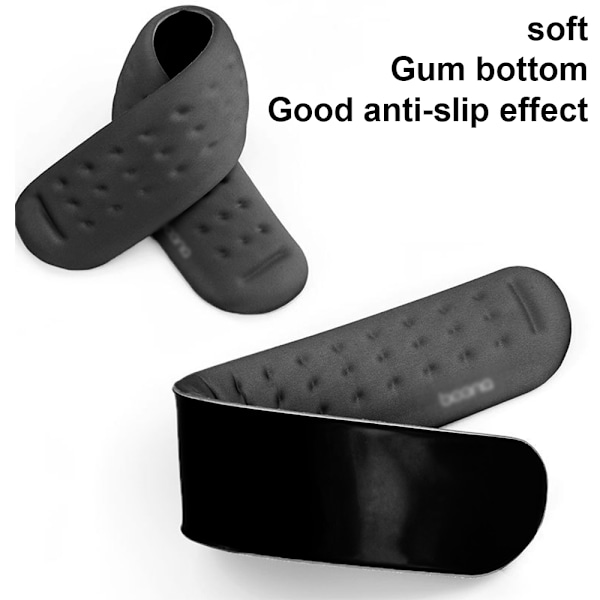 1 sæt Memory Foam Muse-Tastatur Håndledsstøtte Pude Pude