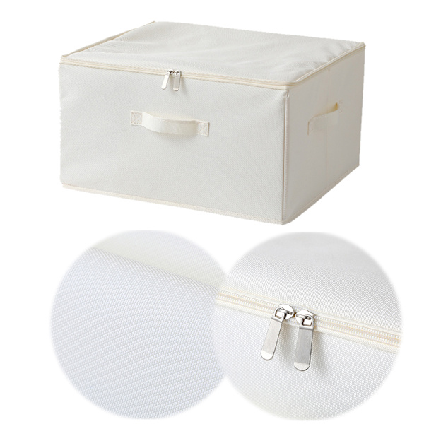 Canvas förvaringsväska för täcken och kläder