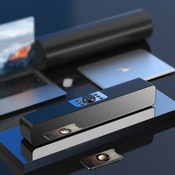 USB-langaton Bluetooth-minikaiutin kellolla