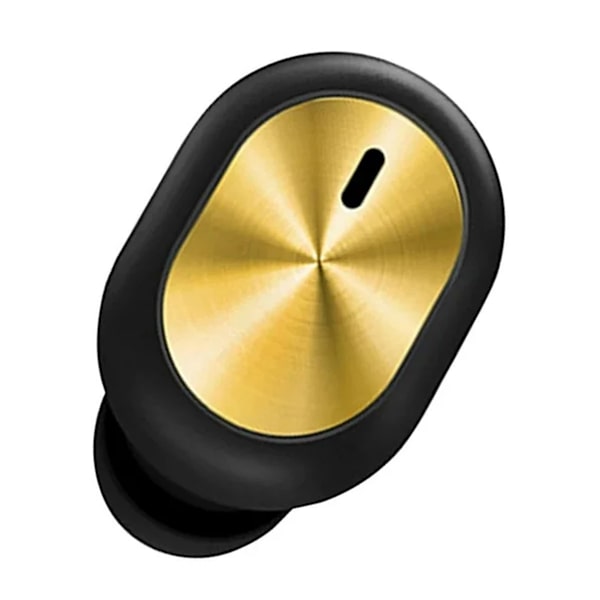 Enkelt Bluetooth-øretelefoner Afspilningstid Trådløse øretelefoner Mini-headset Sort