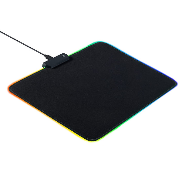 RGB-pelihiirimatto 340 × 245 × 3 mm liukumaton led-hiirimatto