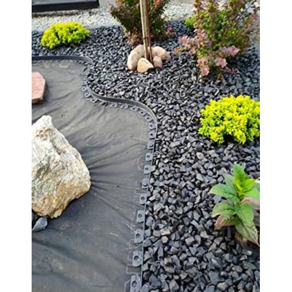 Havekant - Fleksibel & Robust - 5m - Plast - 5cm Lang