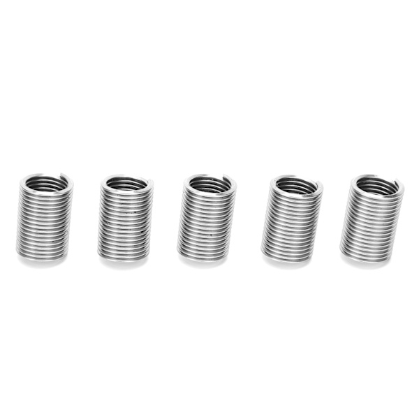 20 stk. Trådreparasjonssleeve Bushing Skrue Rustfritt Stål Trådinnlegg M12 x 1.5 2.5D