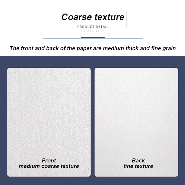 Blank Paper notebook Journal, 20 sider Hardcover Notebook