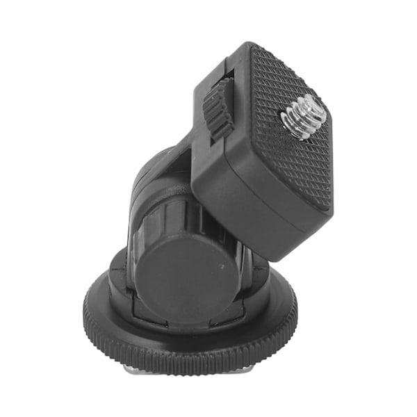 Blitzskohdapter med 1/4in skruehul 180 graders vippe skridsikker til SLR Micro SLR digitalkamera