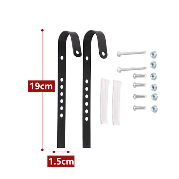 Hanging Bold Bicycle Basket Electric Vehicle Adjustable Front Frame Basket Multifunctional Quick Release Hook-FF-[TT]