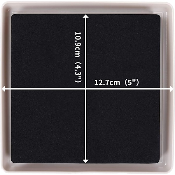 3,5\" Möbelglidare Glidmöbler Möbler Glidare För Tung Möbel Glidande Möbel Glidkuddar, Set Om 8, Beige