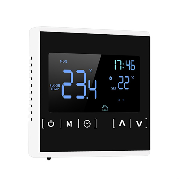Hjemmeprogrammerbar termostat Clear Comfort Smart Touchscreen Varmetermostat Enkelt å lese display
