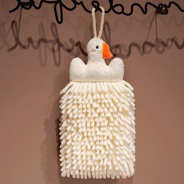 Vandhåndklædesæt Chenille mikrofiber blødt køkkenhåndklæde med striber