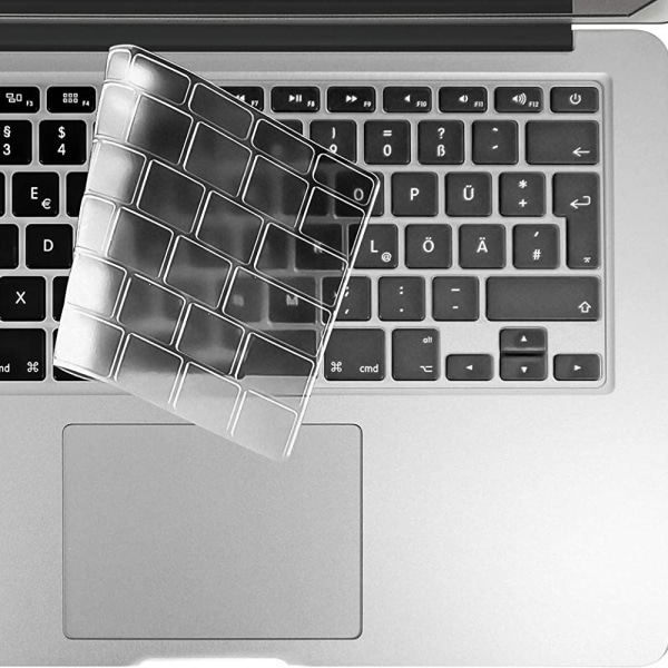 Erittäin ohut TPU-näppäimistön cover MacBook Prolle 13/16 tuumaa