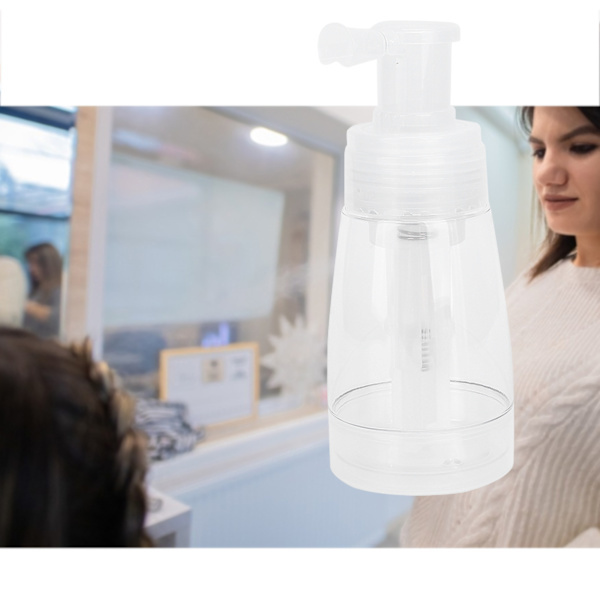 Hårpuder Sprayflaska Transparent Tom Refillable Sprayflaska Hårstyling Verktyg 180ml