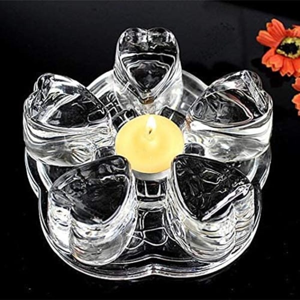 Universal Solid Crystal Glass Tekande Varmer