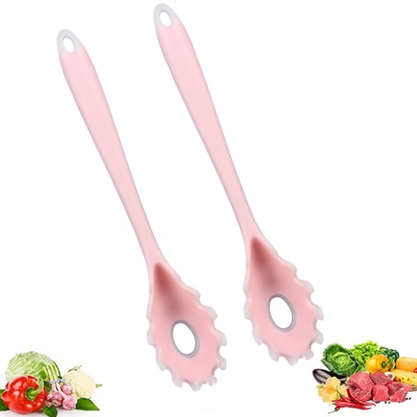 Silicone Pasta Fork, High Heat Resistant to 480°F, Hygienic