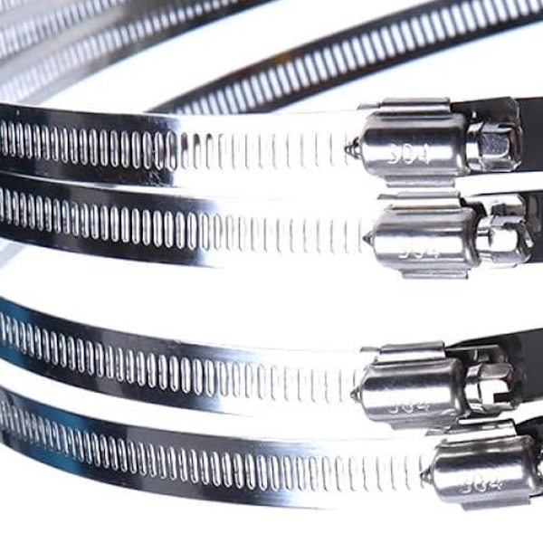 6 kpl säädettäviä letkunkiristintä Ruostumattomasta teräksestä valmistetut letkunkiristinpidikkeet 91-165mm Letkunkiristinvalikoima 3 kokoa Letkunkiristin auto- ja mekaanisiin tarkoituksiin