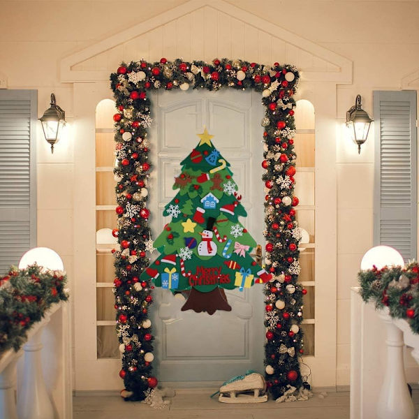 Filt Juletræ, Jul DIY Deko, 3.2ft Juletræ