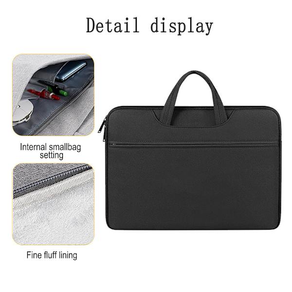 Laptopväska 14,1-15,4 tum Vattentålig Laptopfodral med